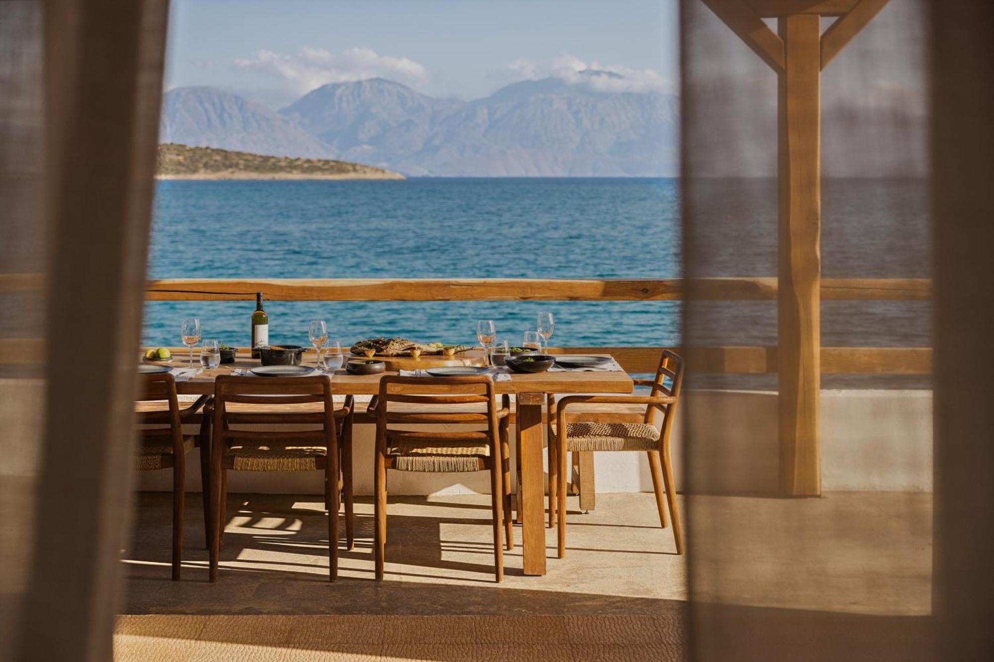 Minos Beach Art Hotel, A Member Of Design Hotels Agios Nikolaos Esterno foto