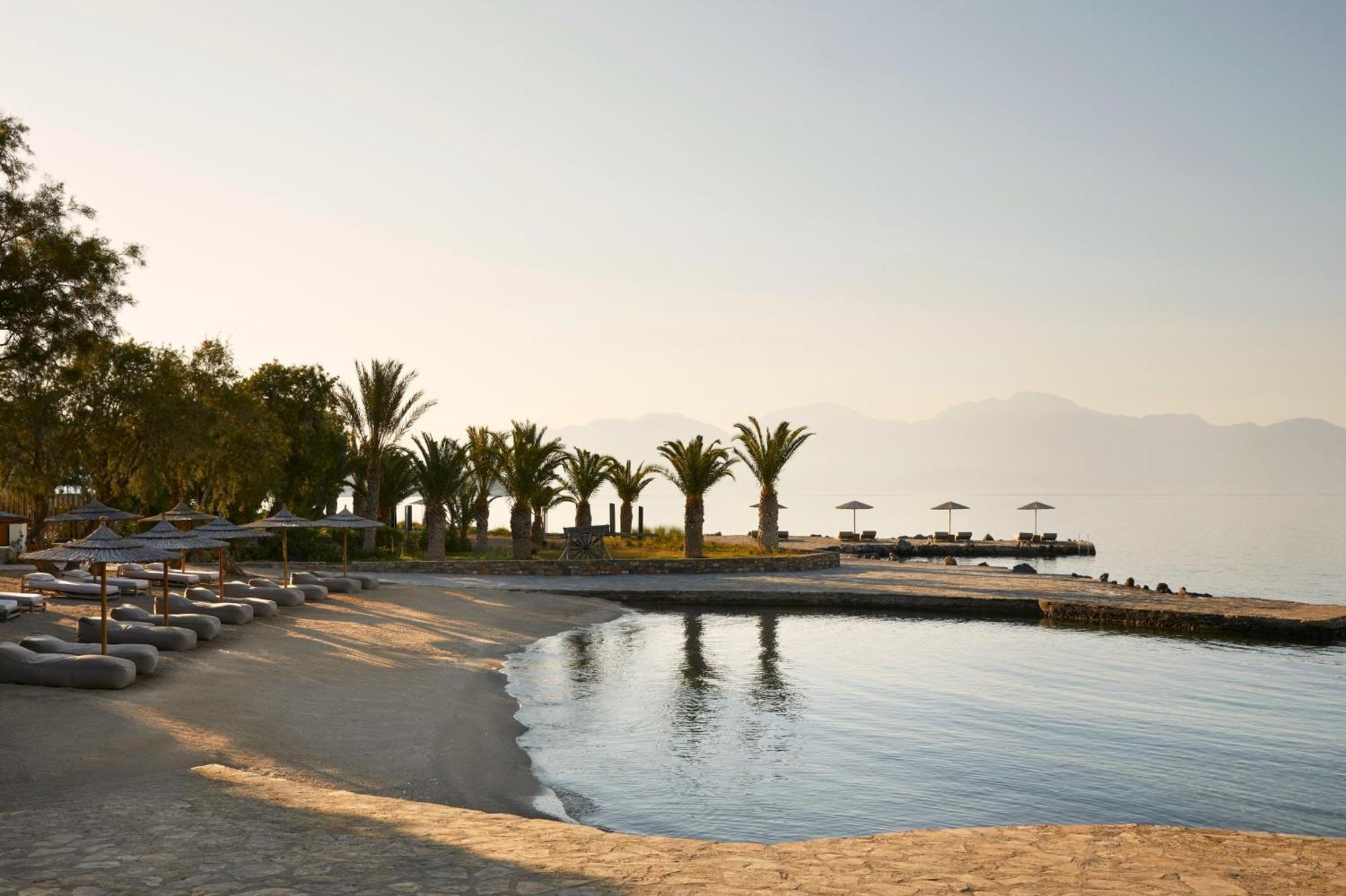 Minos Beach Art Hotel, A Member Of Design Hotels Agios Nikolaos Esterno foto