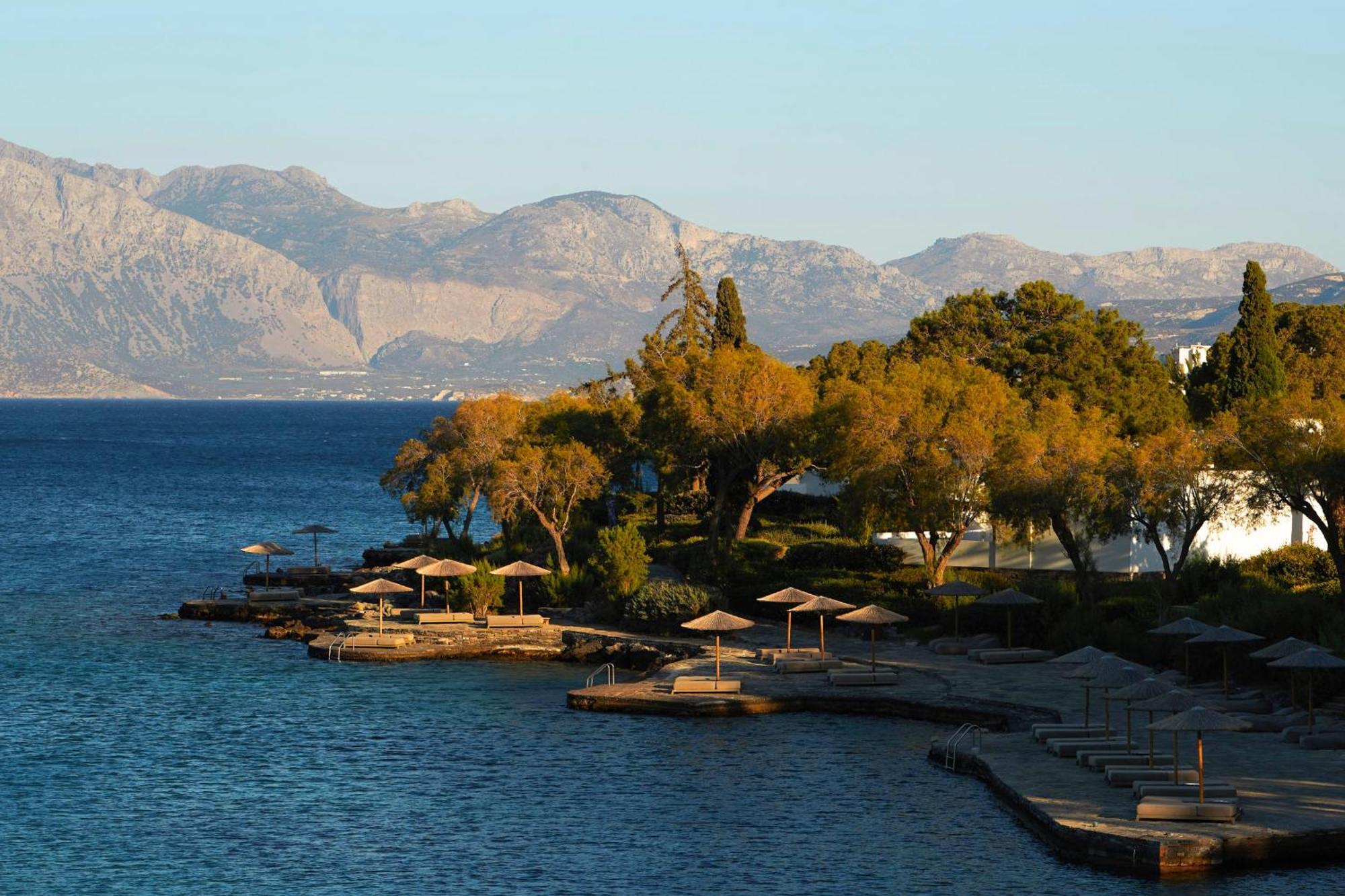 Minos Beach Art Hotel, A Member Of Design Hotels Agios Nikolaos Esterno foto