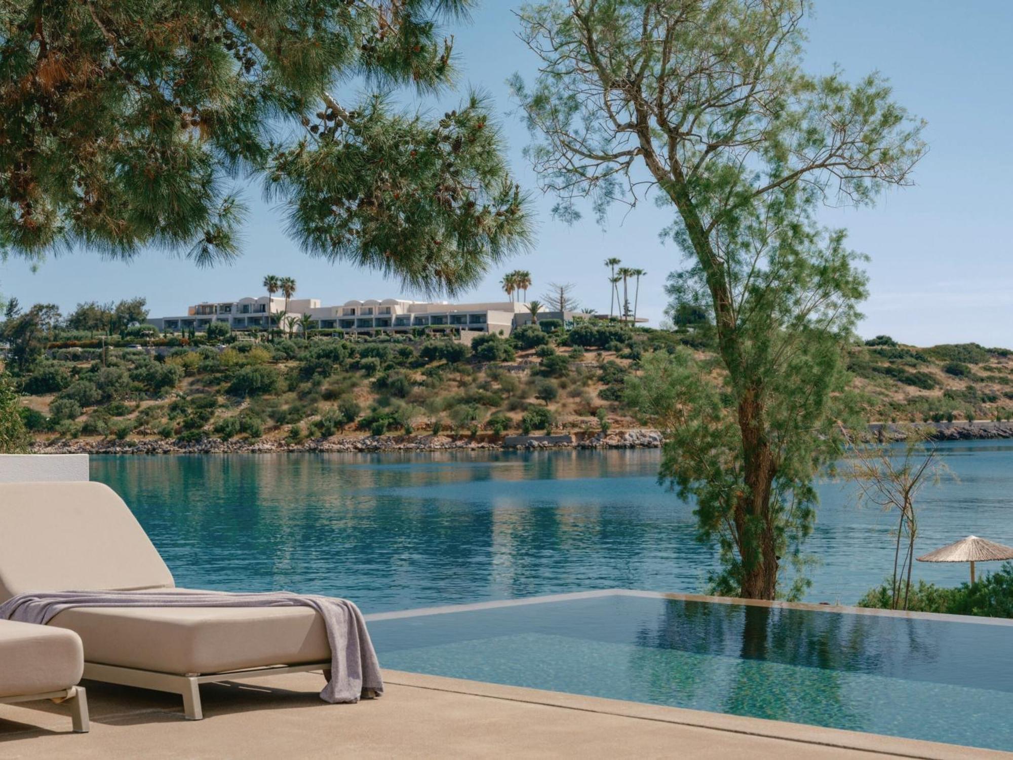 Minos Beach Art Hotel, A Member Of Design Hotels Agios Nikolaos Esterno foto